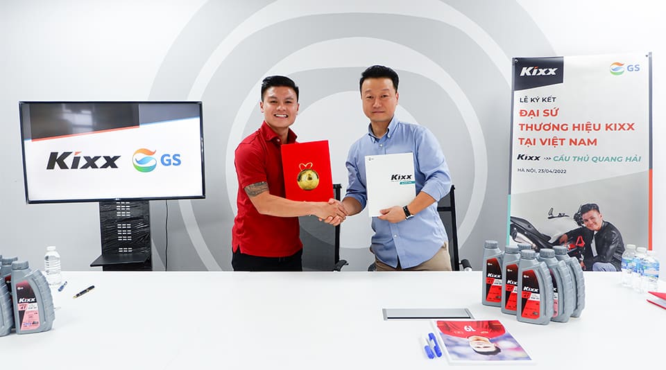 Kixx Extends Promising Partnership with Vietnamese Football Star Quang Hai