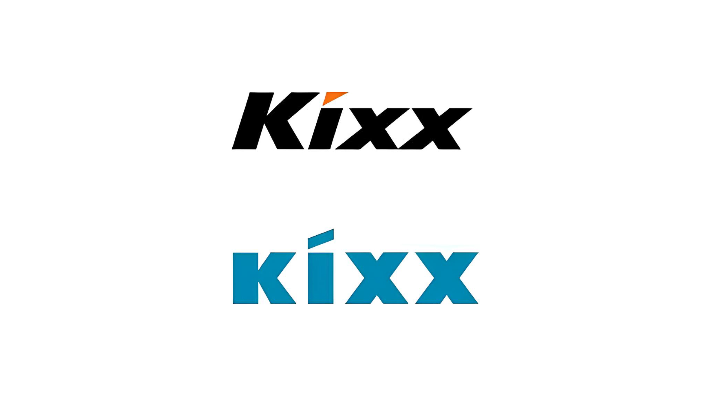 logo Image | Kixx Newsroom Kixx lubricant logo above, Kixx gasoline logo below